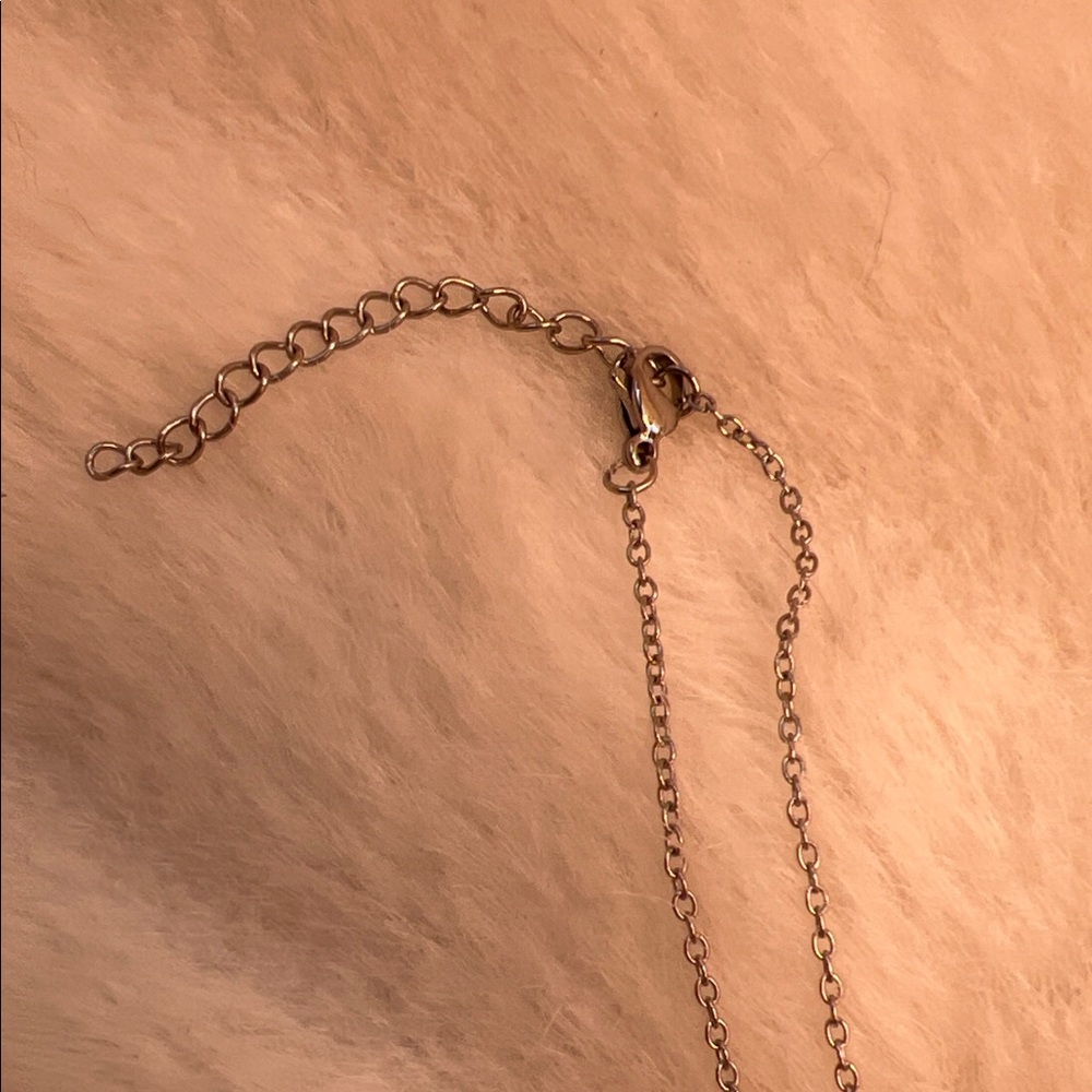 Silver Statement Necklace - image 4